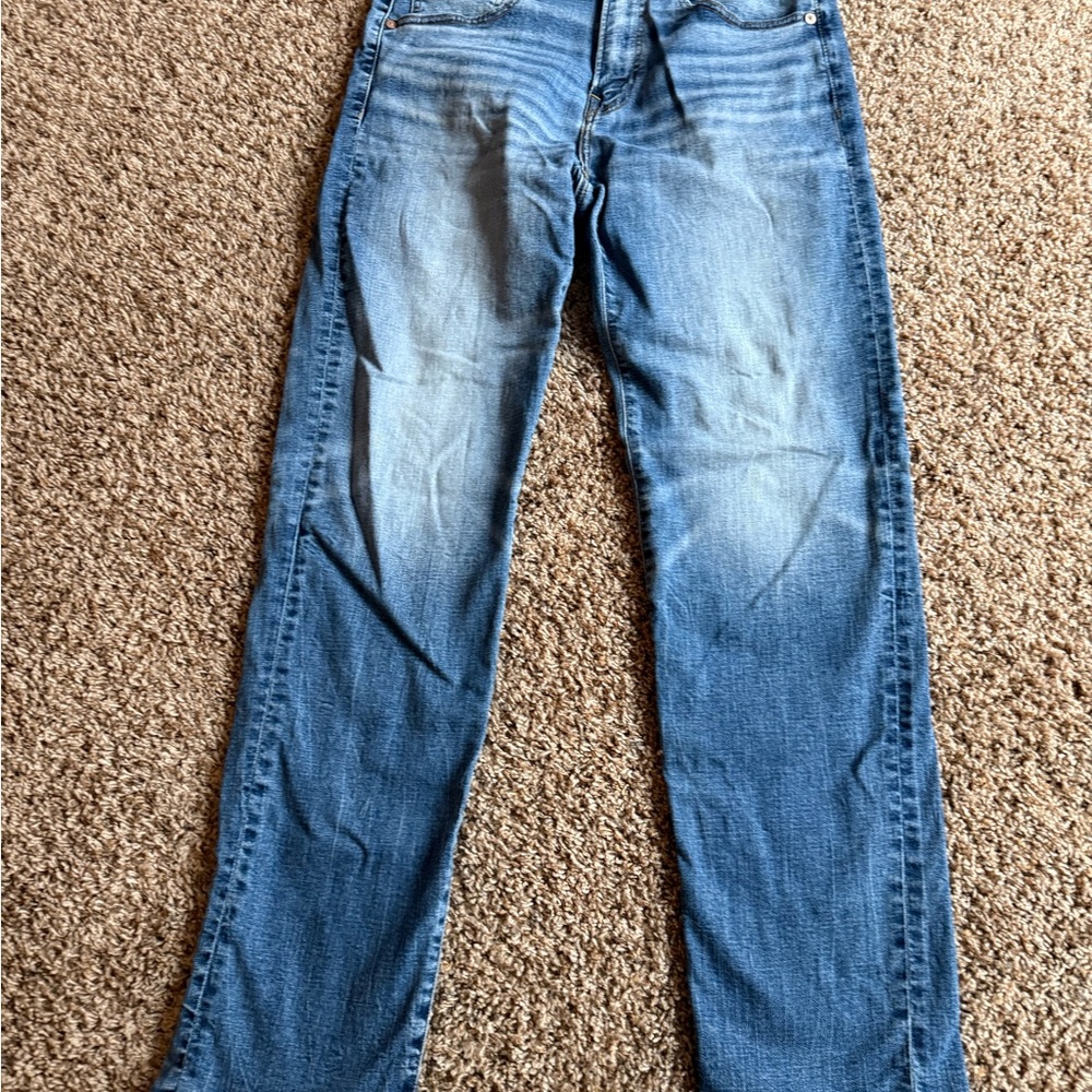 American Eagle Outfitters Light Blue Straight Jeans